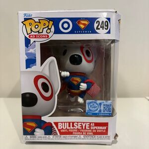 Target Bullseye as Superman Funko Pop 249